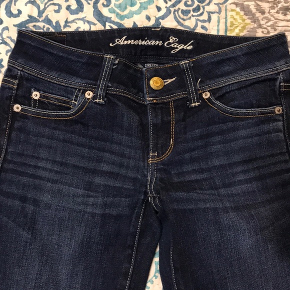 American Eagle Bootcut Dark Wash Jeans - Picture 1 of 4